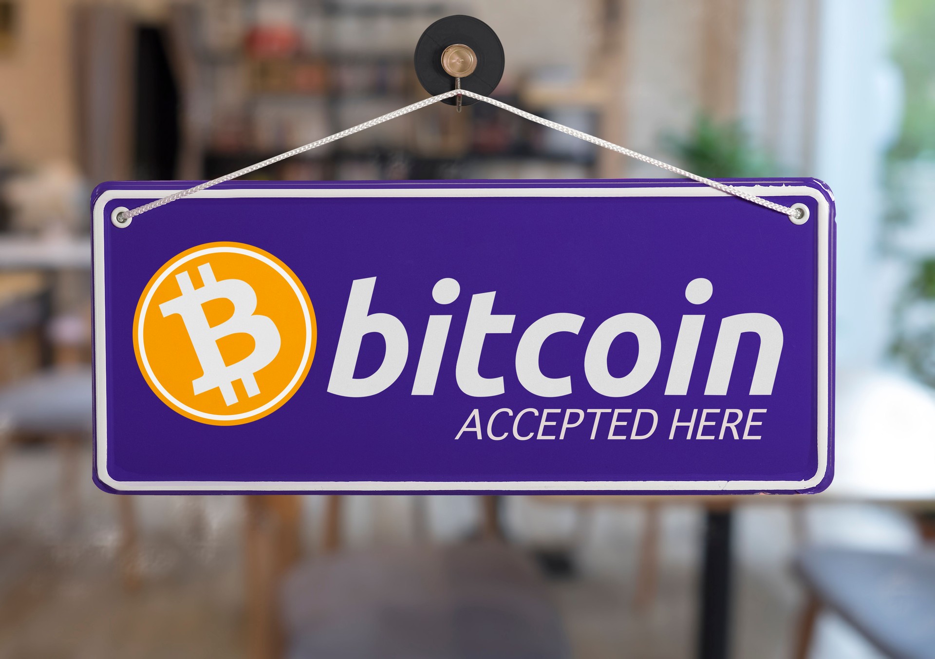 Bitcoin Crypto Currency Accepted Here